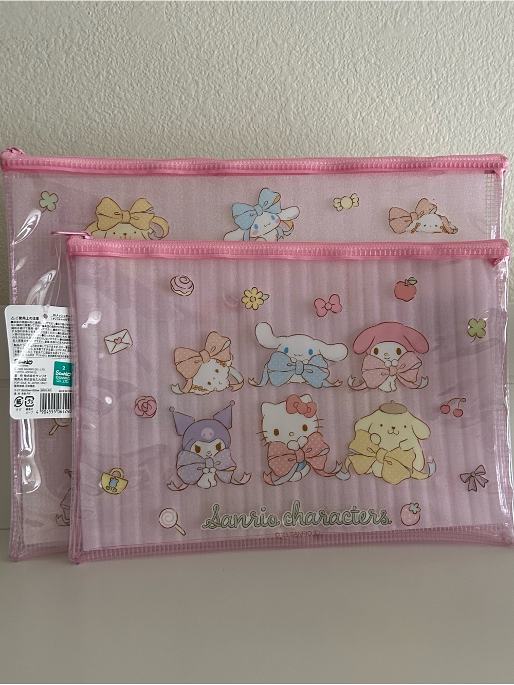 Sanrio Bow Pouch Set